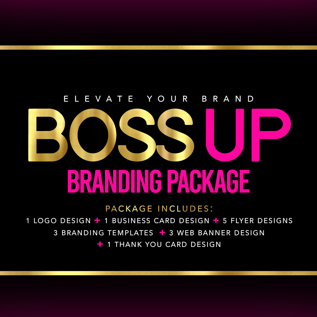 Boss Up Branding Package