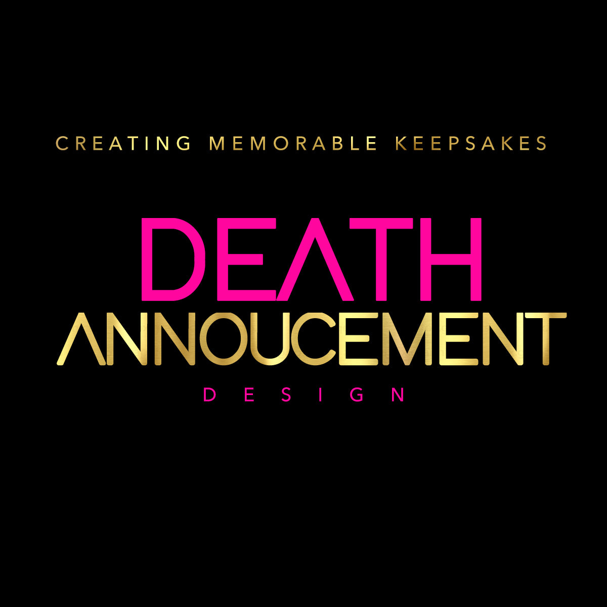Death Announcement